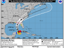 The forecast track of Michael. [NOAA Graphic]